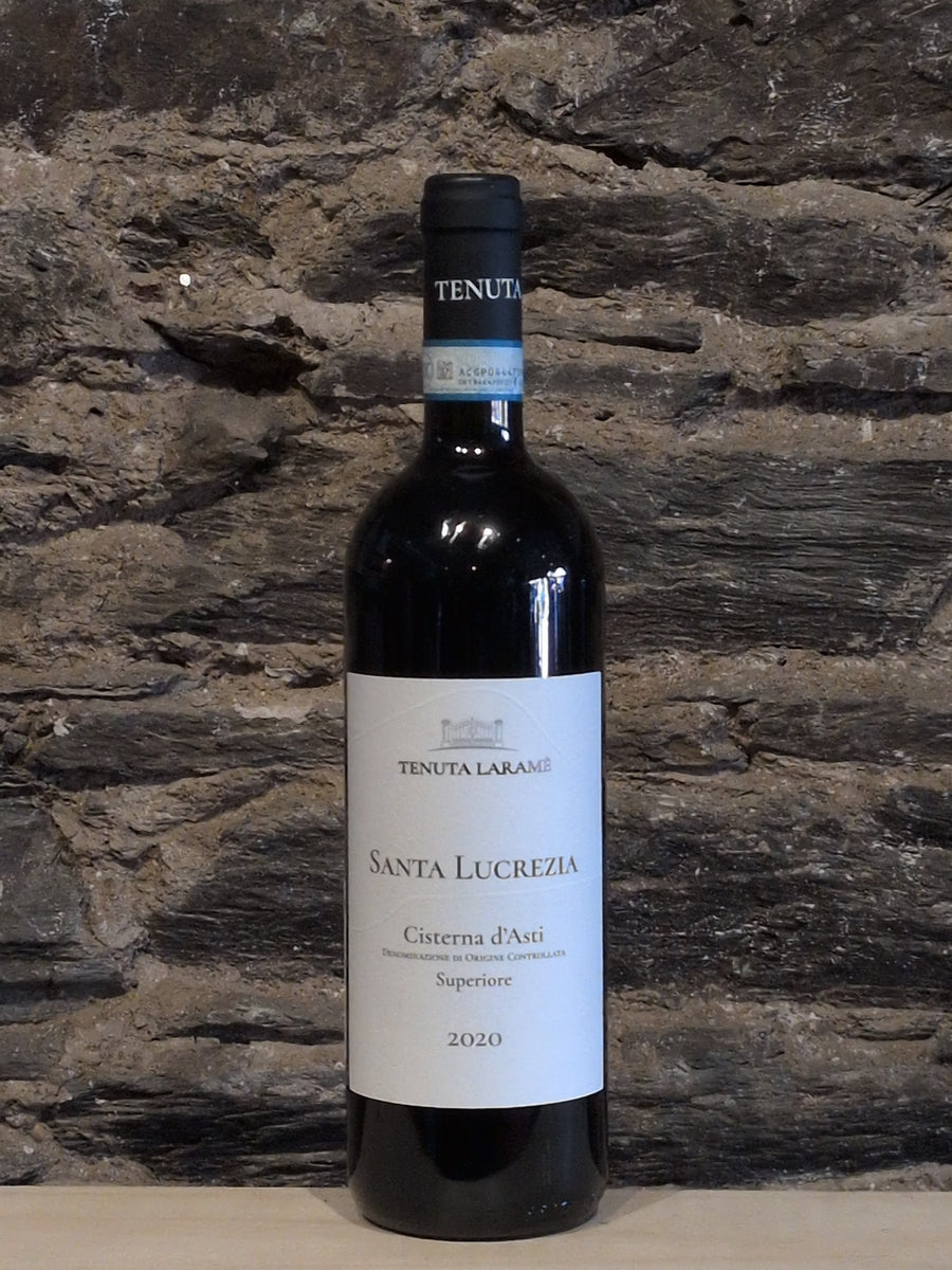 Bottle of Tenuta Larame Croatina Santa Lucrezia Cisterna d’Asti DOC Superiore