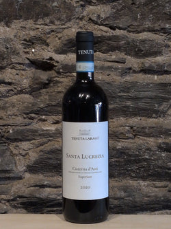 Bottle of Tenuta Larame Croatina Santa Lucrezia Cisterna d’Asti DOC Superiore