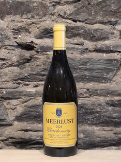 Bottle of Meerlust Chardonnay