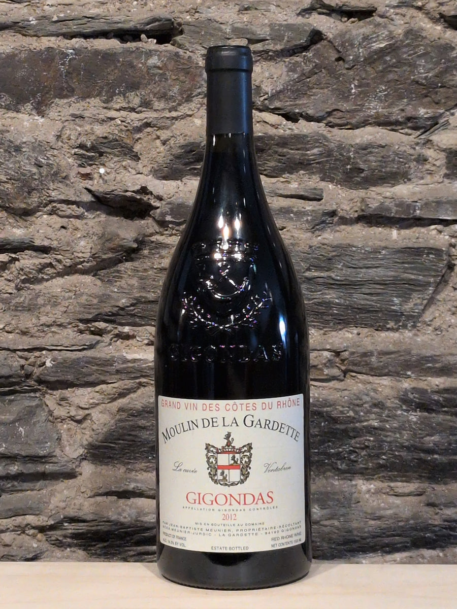 Bottle of Moulin de la Gardette Gigondas Cuvée Ventabren (Magnum)