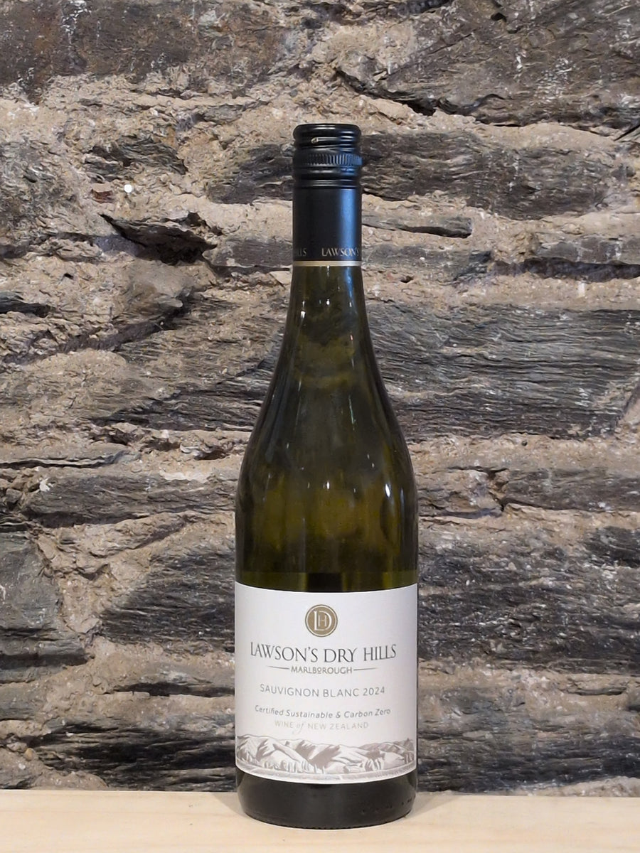 Bottle of Lawson's Dry Hills Sauvignon Blanc