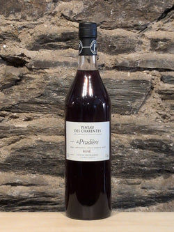 Bottle of Pineau de Pradiere Rose