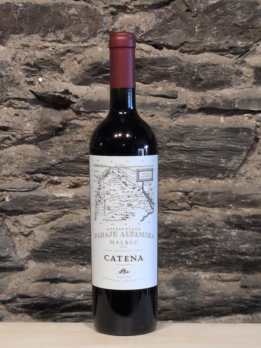 Bottle of Catena Malbec Paraje Altamira