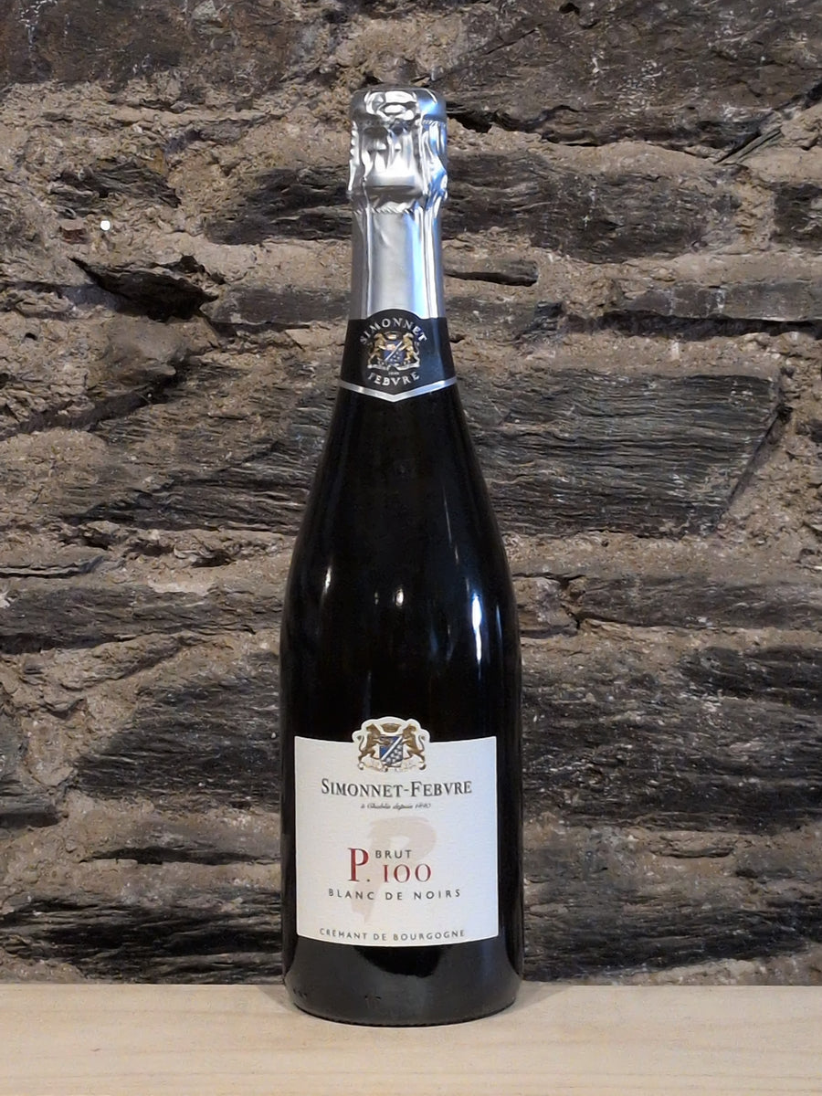 Bottle of Simonnet-Febvre Crémant de Bourgogne Brut P100 Blanc de Noirs