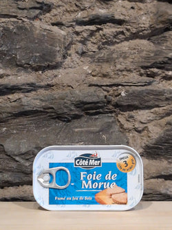 Coté Mer Foie de Morue Fumé (Smoked Cod Liver)