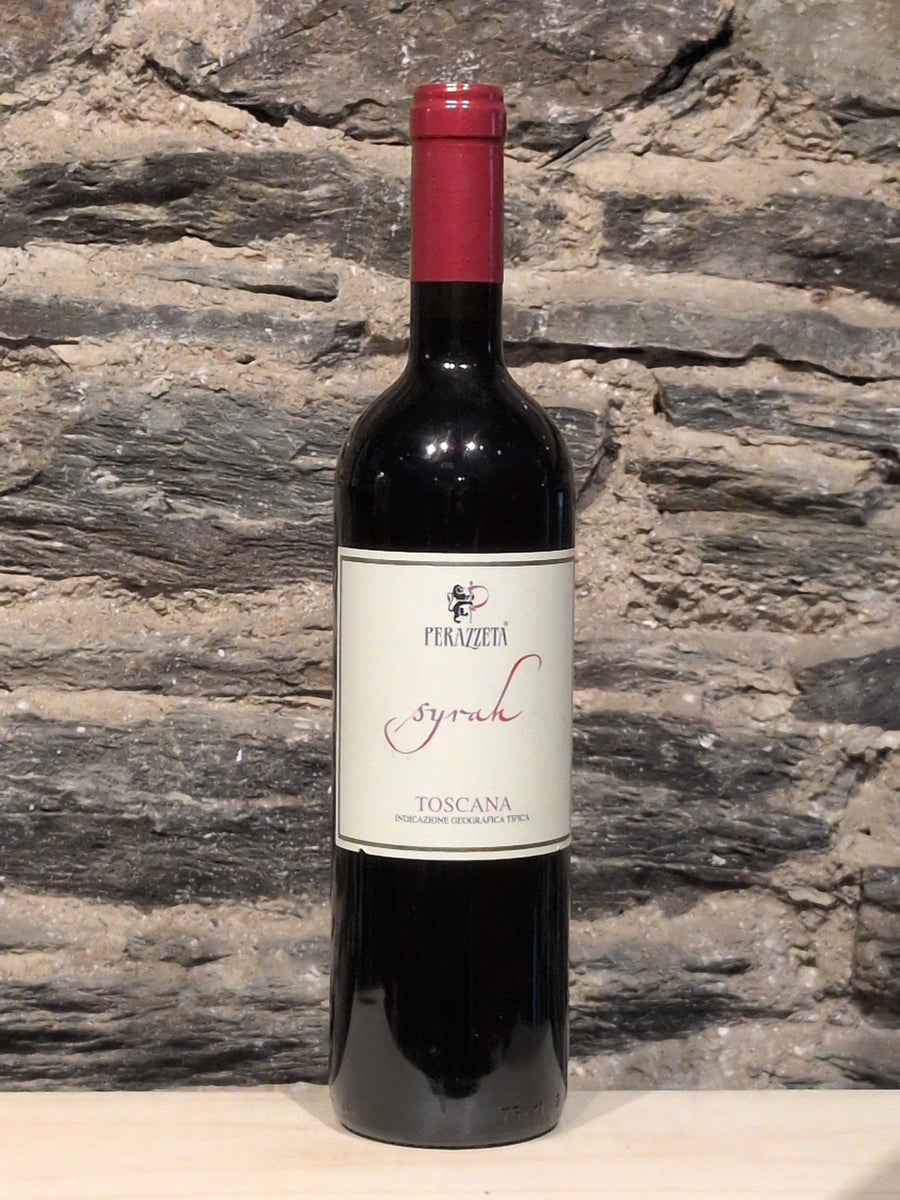 Bottle of Perazzetta Syrah di Toscana