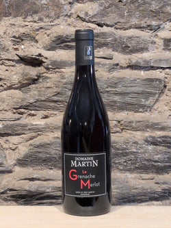 Bottle of Domaine Martin Le Grenache Merlot IGP Vaucluse
