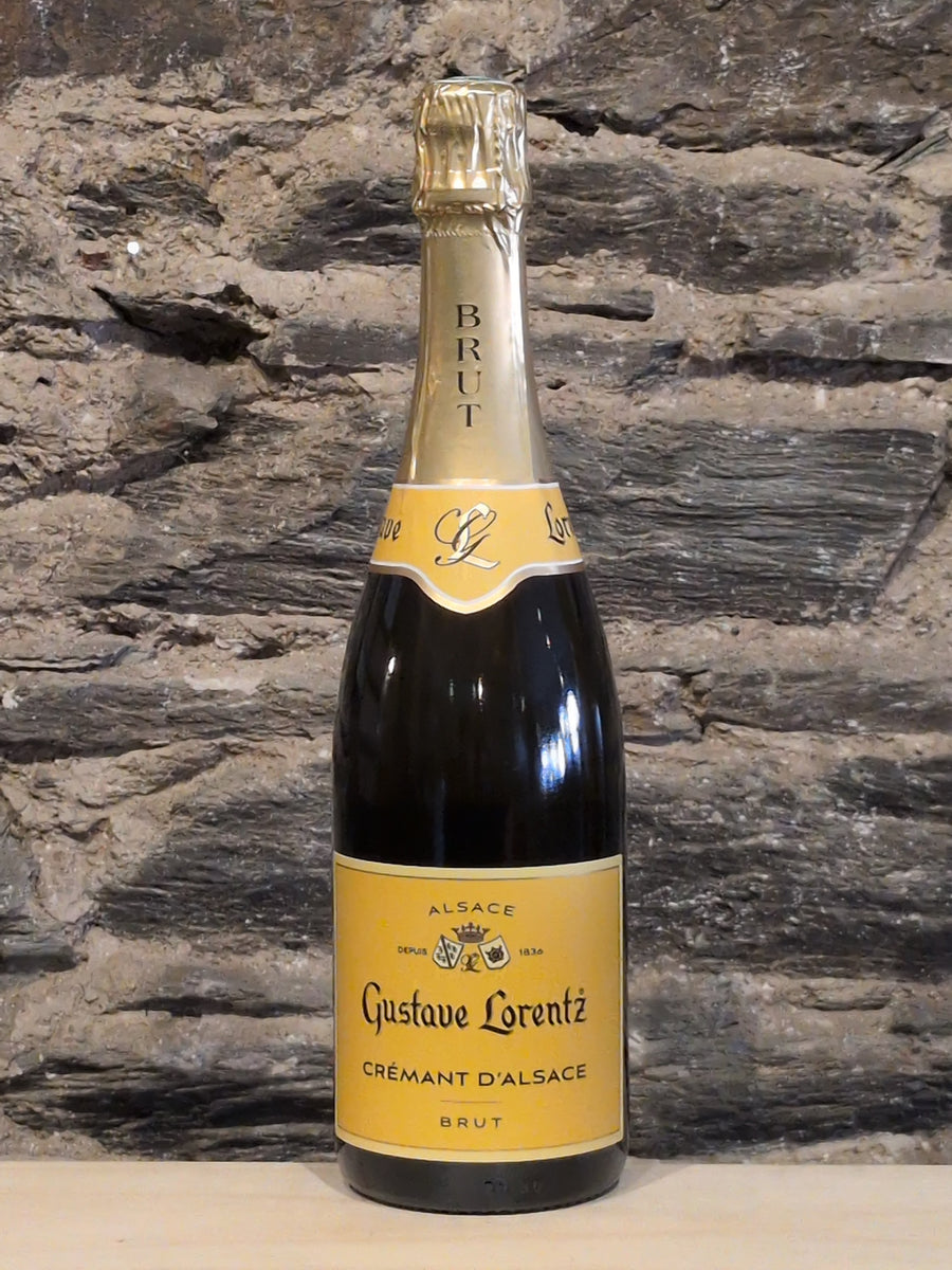 Bottle of Cremant d’Alsace Brut Gustave Lorentz