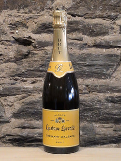 Bottle of Cremant d’Alsace Brut Gustave Lorentz