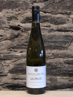 Bottle of Lawson's Dry Hills Gewürztraminer