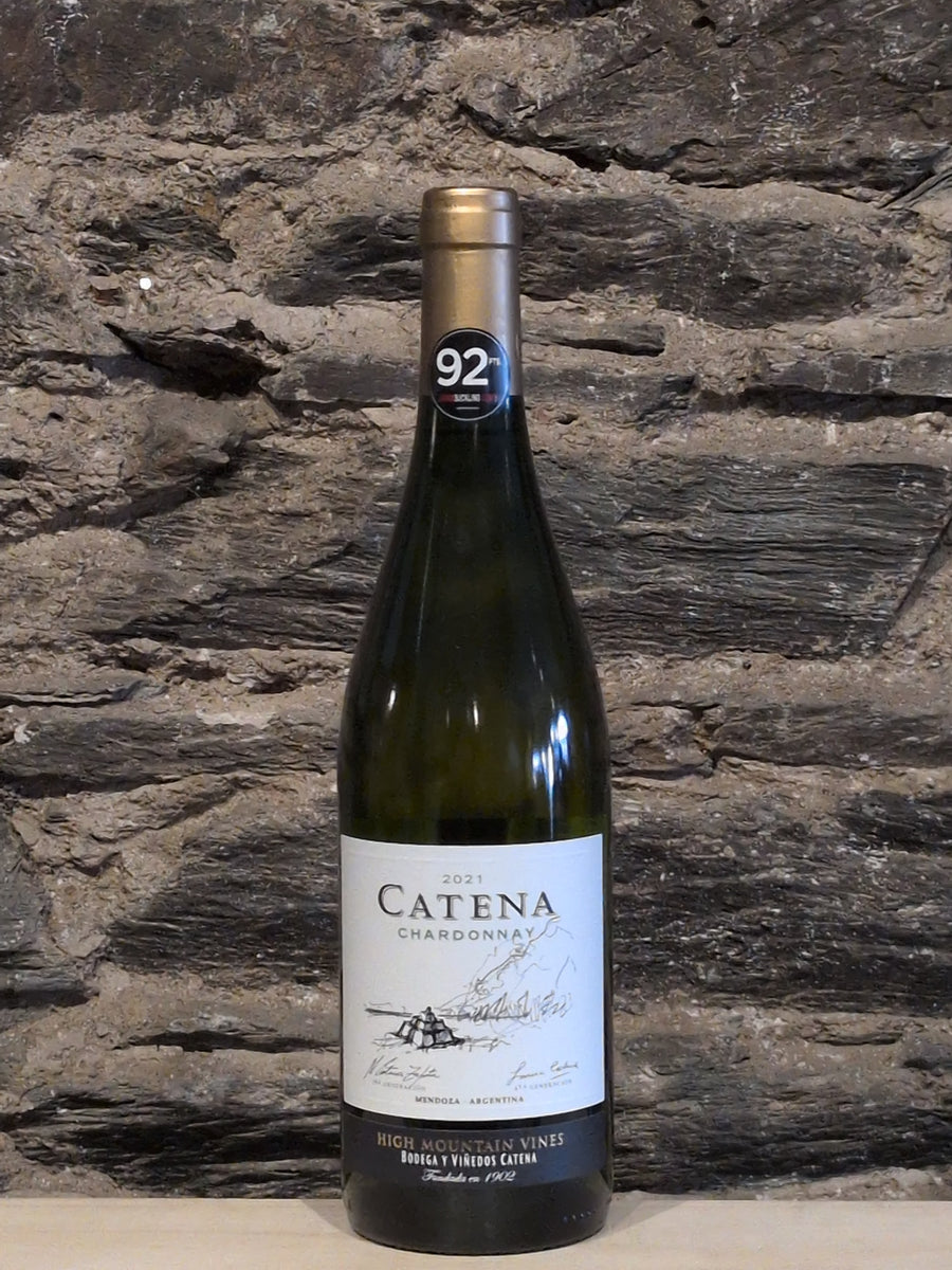 Bottle of Catena Chardonnay