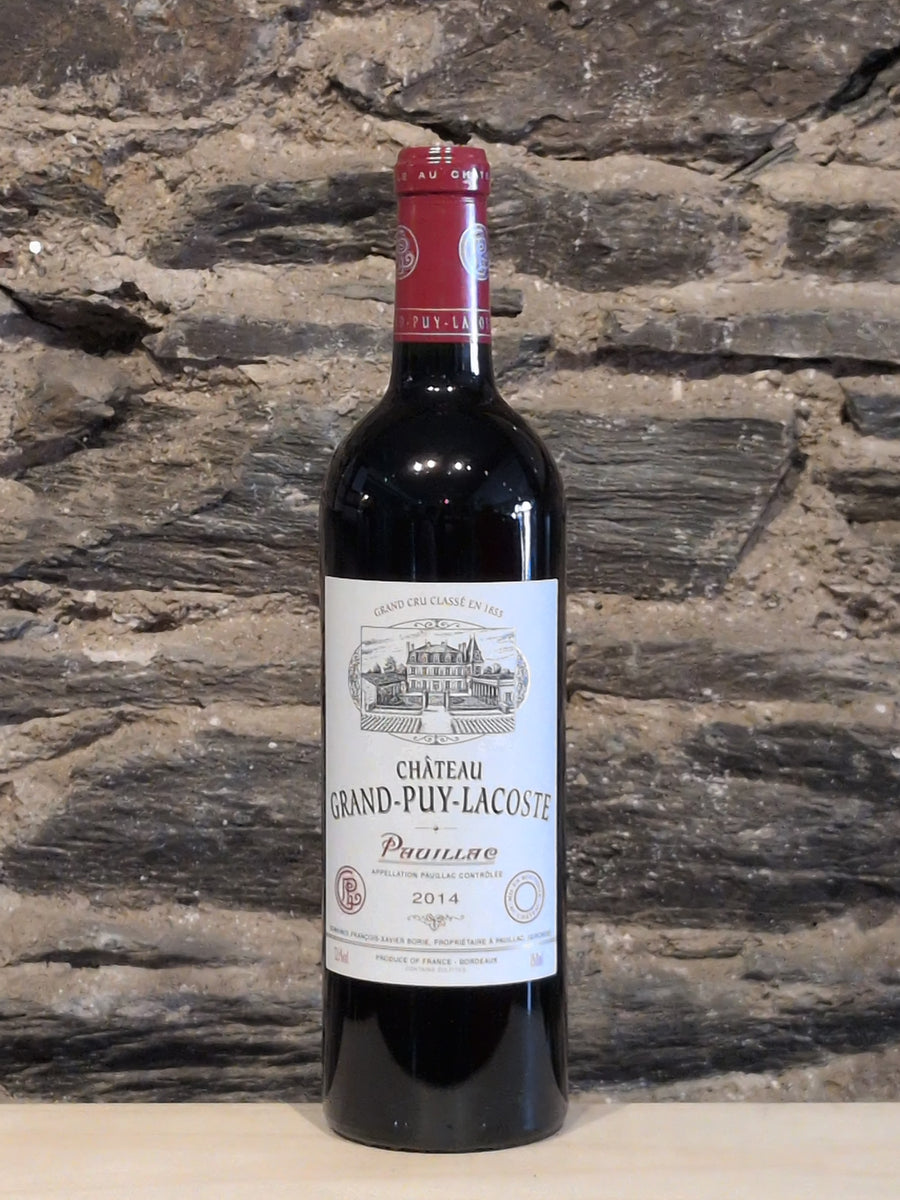 Bottle of Château Grand-Puy-Lacoste