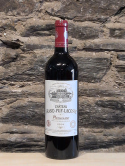 Bottle of Château Grand-Puy-Lacoste