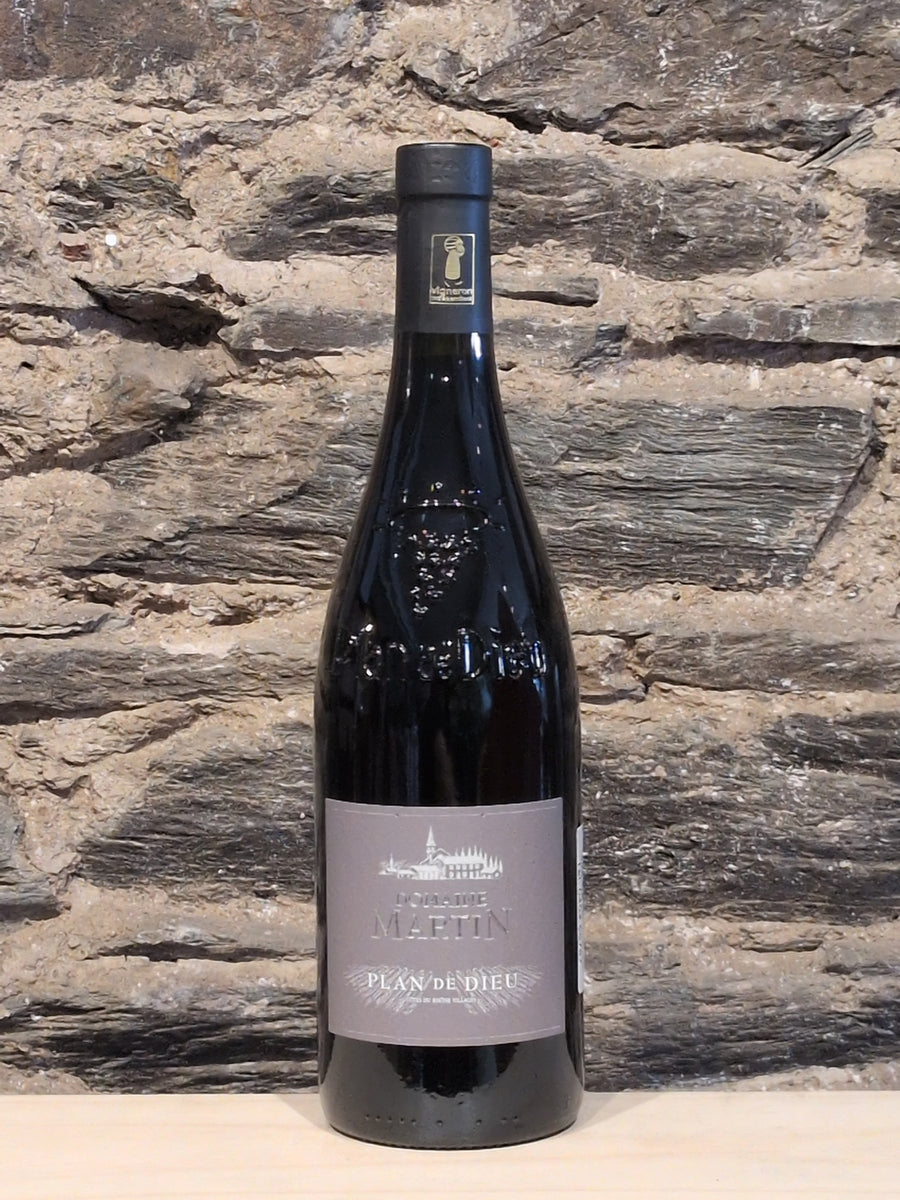 Bottle of Domaine Martin Plan de Dieu Côtes du Rhône Villages