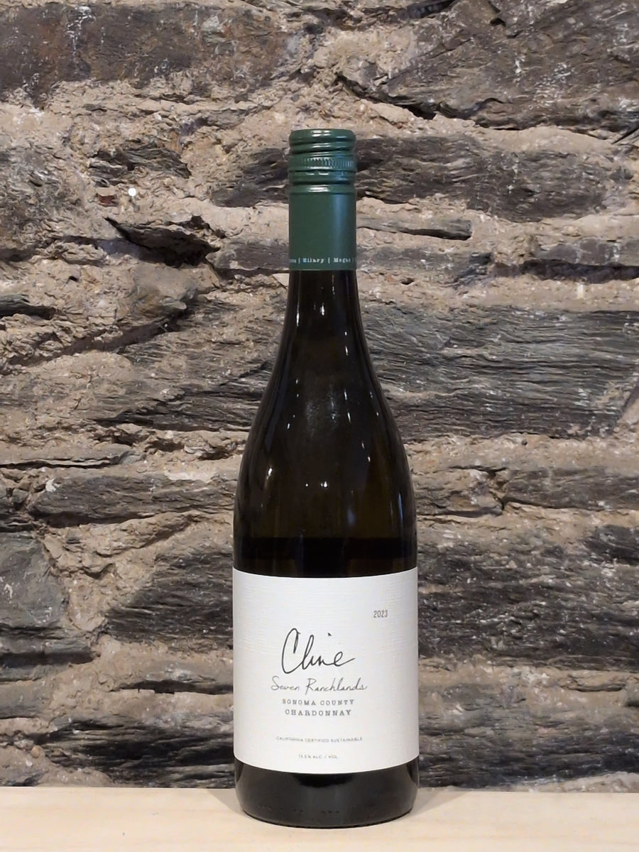 Bottle of Cline Sonoma County Chardonnay