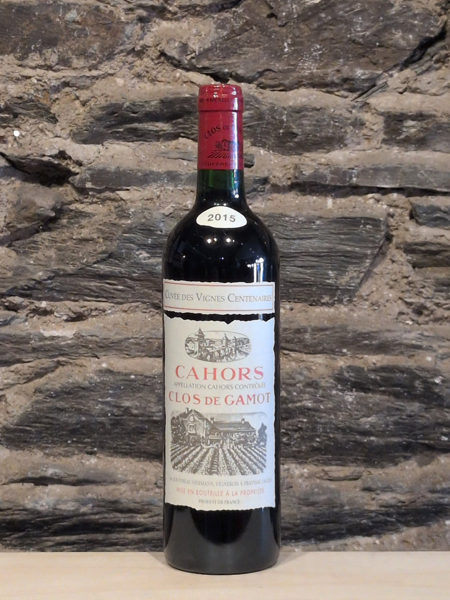 Bottle of Clos de Gamot Cuvée des Vignes Centenaires