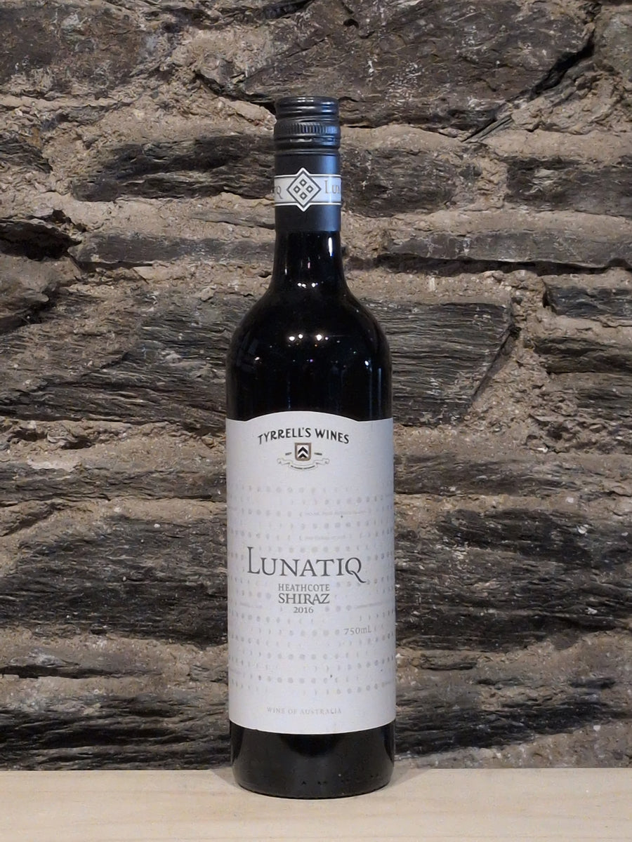 Bottle of Tyrrell's Lunatiq Shiraz