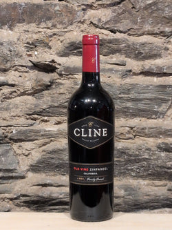 Bottle of Cline Cellars Old Vine Zinfandel Lodi