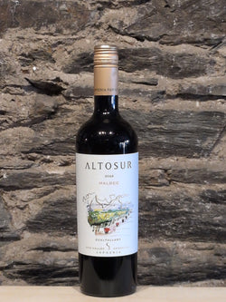 Bottle of Sophenia Altosur Malbec
