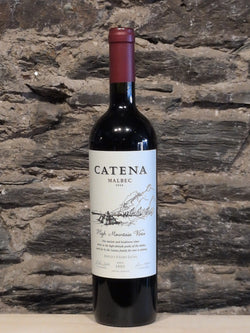 Bottle of Catena Malbec High Mountain Vines