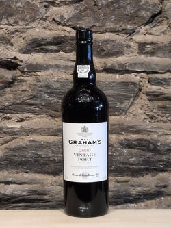 Bottle of Graham's 2000's Vintage Port