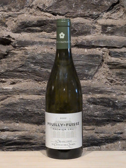 Bottle of Ch. des Quarts Pouilly Fuissé