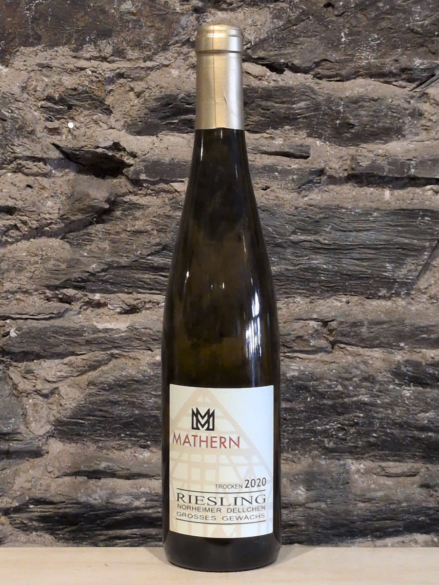 Bottle of Weingut Mathern Norheimer Dellchen Grosses Gewächs Riesling