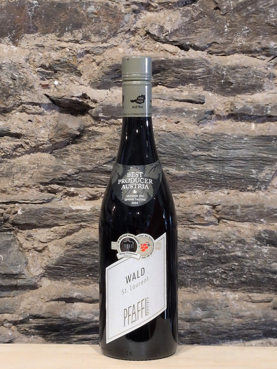 Bottle of Pfaffl St. Laurent Wald