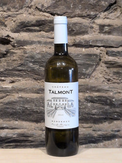 Bottle of Chateau Talmont Bordeaux Blanc
