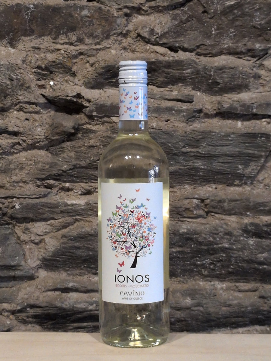 Bottle of Cavino Ionos Roditis Moschato