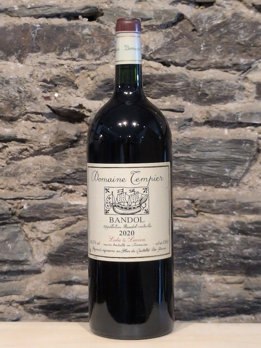 Bottle of Domaine Tempier Bandol Rouge Lulu et Lucien (Magnum)