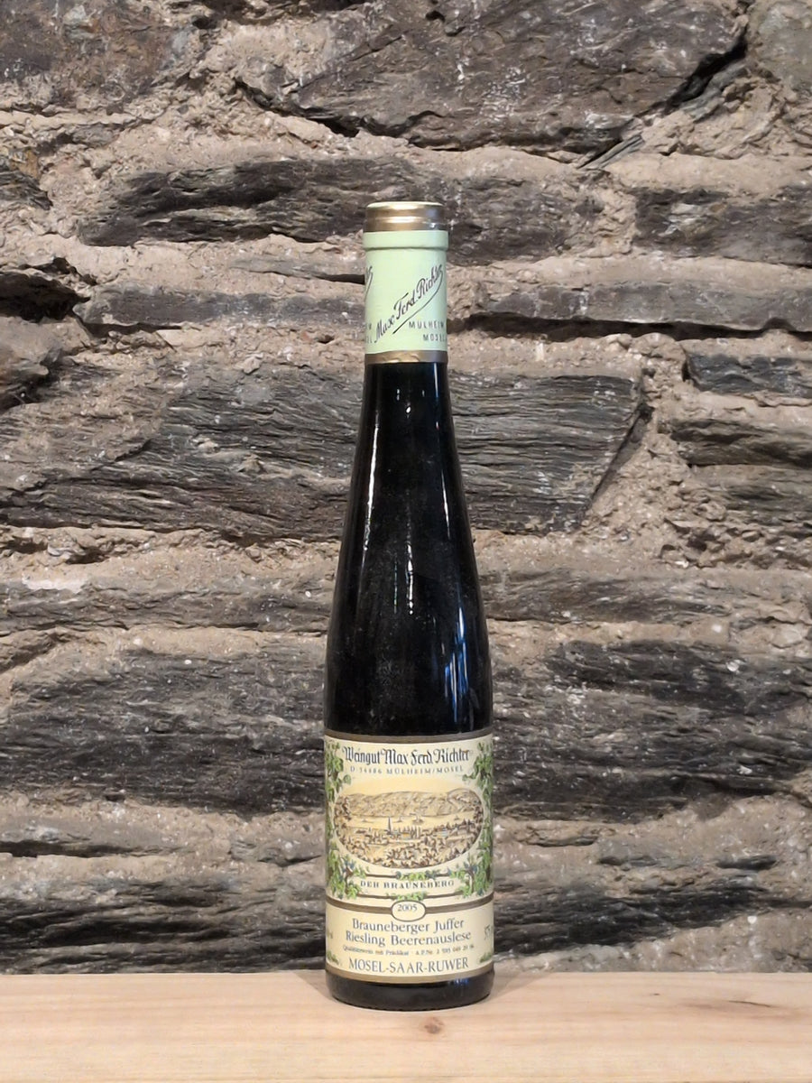 Bottle of Weingut Max Ferd Richter Brauneberger Juffer Riesling Beerenauslese 2005 (Half-Bottle)