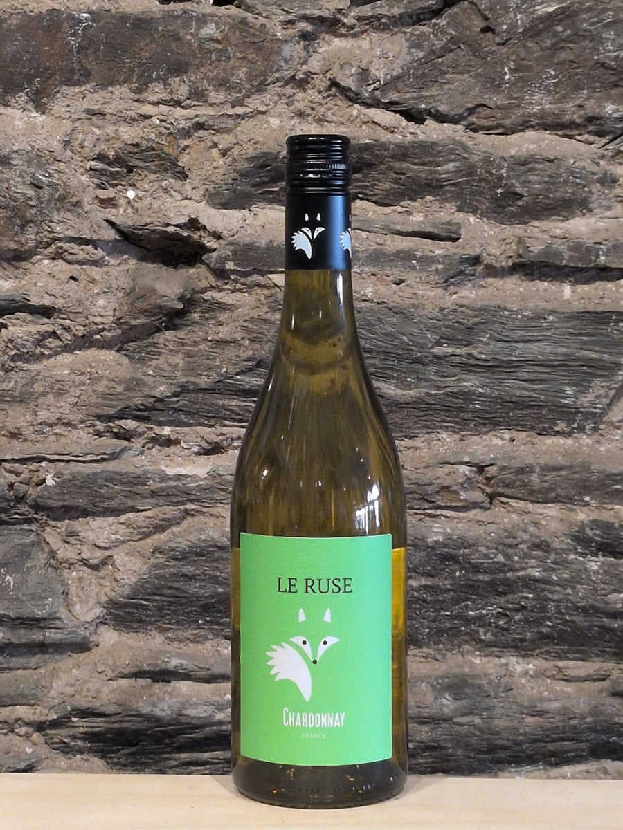 Bottle of Le Ruse Chardonnay