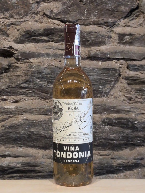Bottle of Vina Tondonia Reserva White 2014