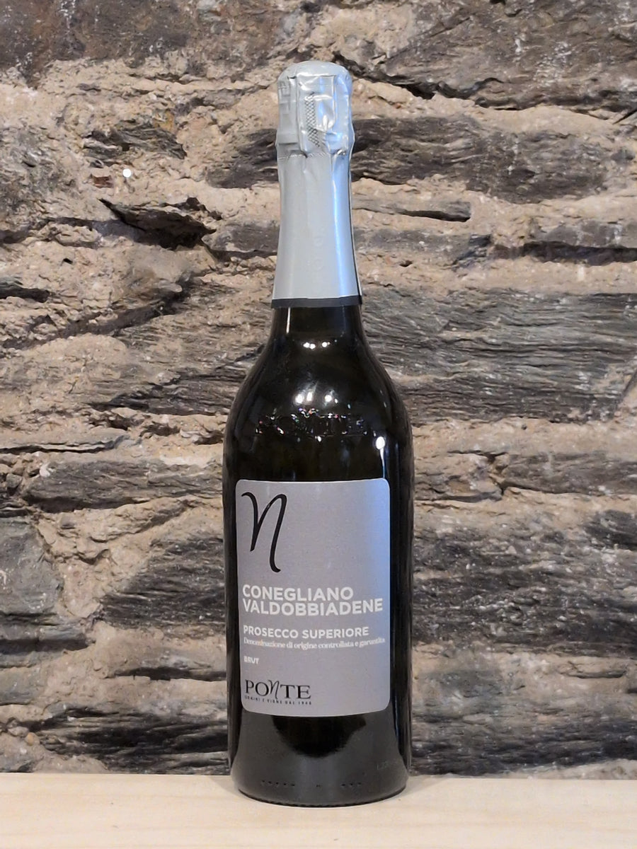 Bottle of Ponte Conegliano Valdobbiadene Prosecco DOCG