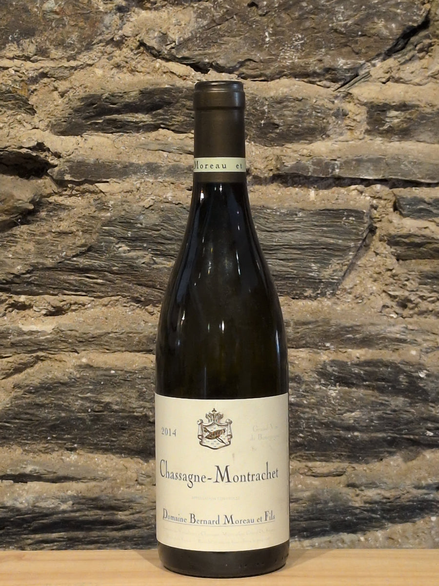 Bottle of Domaine Bernard Moreau et Fils Chassagne-Montrachet 2014