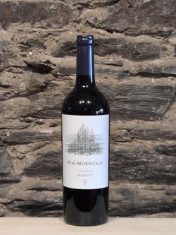Bottle of Fog Mountain Merlot