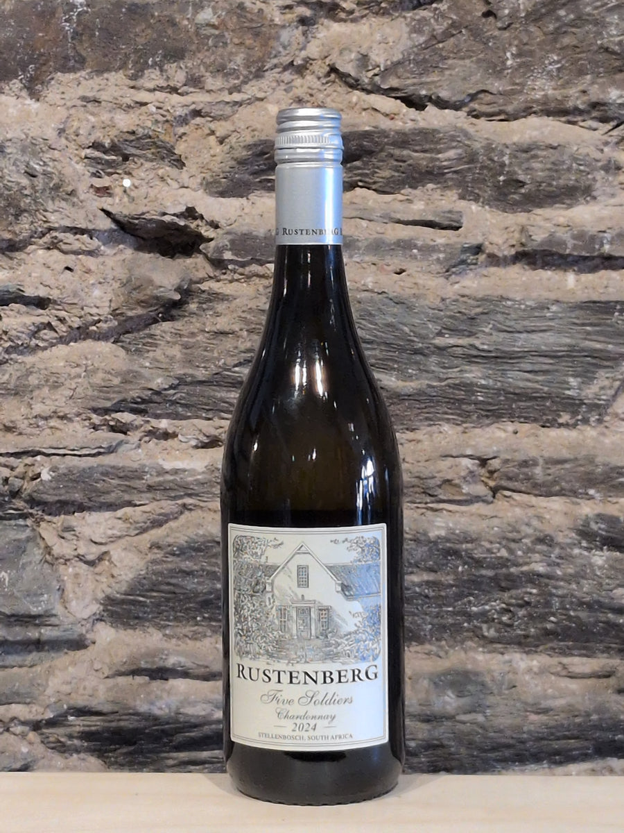 Bottle of Rustenberg Five Soldiers Chardonnay
