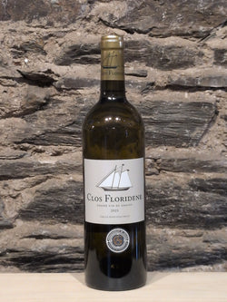 Bottle of Clos Floridène Blanc
