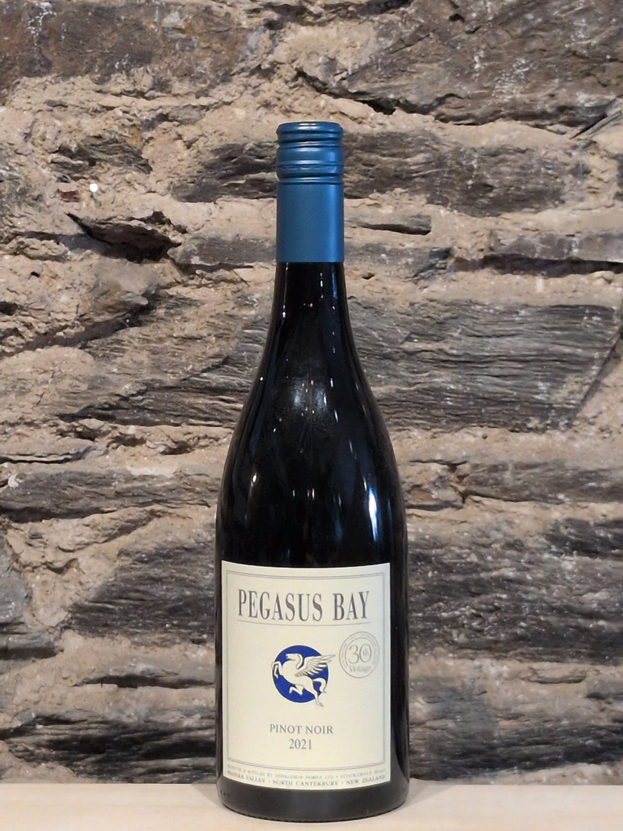 Bottle of Pegasus Bay Pinot Noir