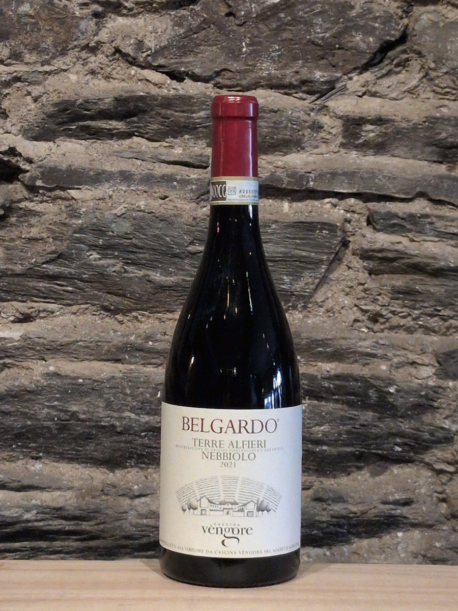 Bottle of Belgardo Terre Alfieri Nebbiolo
