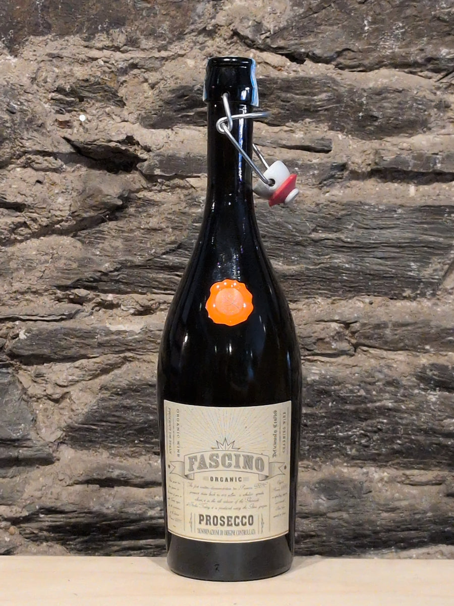 Bottle of Fascino Prosecco Frizzante Organic