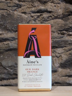 Aine Dark Orange Chocolate 100g