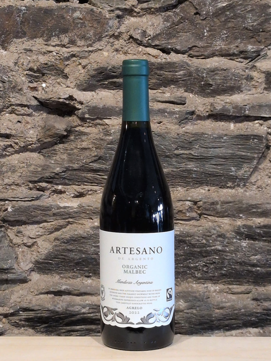 Bottle of Artesano de Argento Malbec Organic