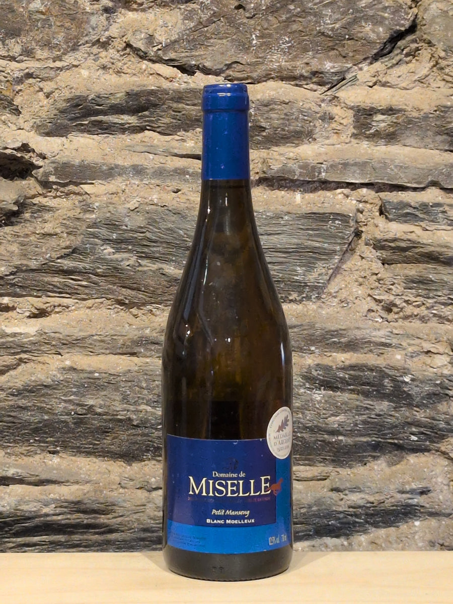 Bottle of Domaine Miselle Petit Manseng Blanc Moelleux