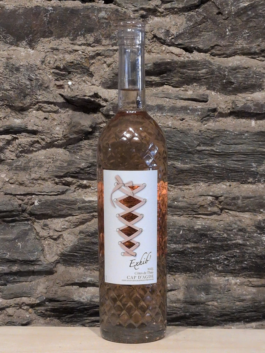Bottle of Exhib' Rosé Cap d'Agde Côtes de Thau