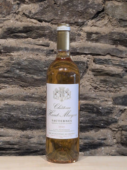 Bottle of Château Haut-Mayne Sauternes