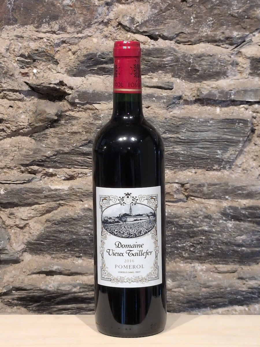 Bottle of Domaine Vieux Taillefer Pomerol