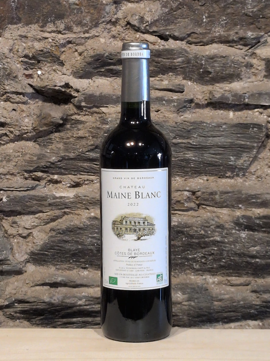 Bottle of Château Maine Blanc