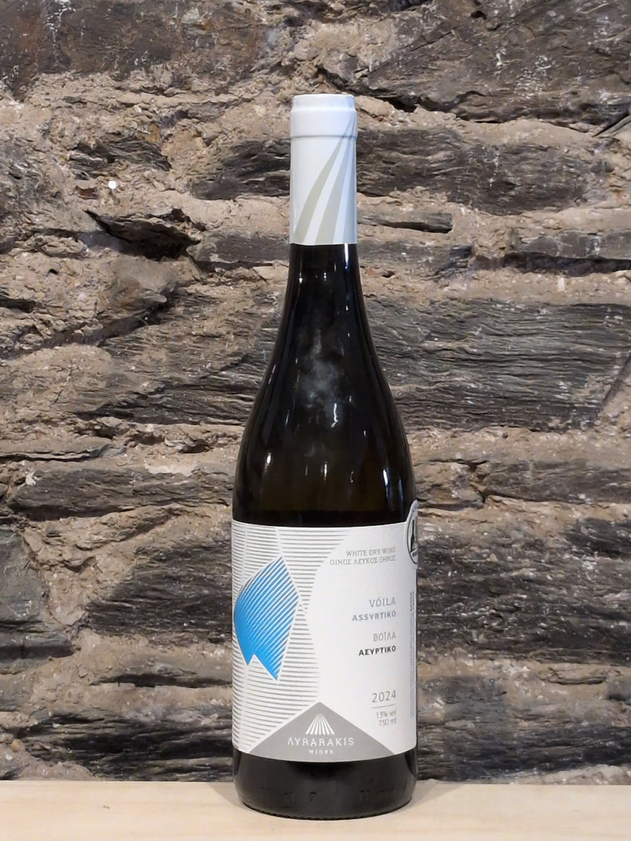 Bottle of Lyrarakis Voila Assyrtiko
